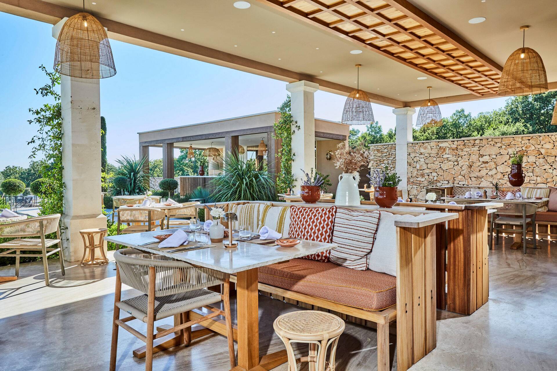 Terrasse Bastide Saint Georges